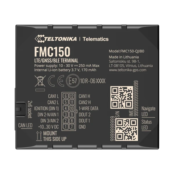 FMC150 – συσκευή GPS 4G με CAN (2)